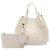 Borsa 2-Way Louis Vuitton Blossom PM Mahina Argento Bianco