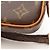 Borsa a Spalla Louis Vuitton Marly Bandoulière Marrone - vista 8
