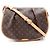 Borsa a tracolla Louis Vuitton Menilmontant MM Monogram Marrone