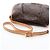 Borsa a tracolla Louis Vuitton Menilmontant MM Monogram Marrone - vista 9