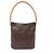Borsa a Spalla Louis Vuitton Looping GM Monogram Marrone Monogramma