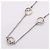 Collana F Fendi Argento in Acciaio Inossidabile e Strass - vista 2