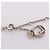Collana F Fendi Argento in Acciaio Inossidabile e Strass - vista 4
