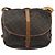 Louis Vuitton Saumur Monogram 35 Marrone - vista 2