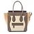 Céline Borsa Tote Celine Luggage Micro Shopper Marrone Beige Crudo