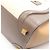 Céline Borsa Tote Celine Luggage Micro Shopper Marrone Beige Crudo - vista 11
