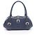 Borsa Loewe Senda in pelle verde e blu navy