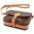 Borsa a tracolla Louis Vuitton Mini Cartouchiere Monogram Marrone Monogramma - vista 4