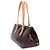 Borsa a Spalla Louis Vuitton Monogram Vernis Rosewood Avenue Bordò - vista 3
