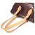 Borsa a Spalla Louis Vuitton Monogram Vernis Rosewood Avenue Bordò - vista 5