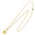 Collana Lockit in argento e oro giallo 18K Louis Vuitton - vista 2