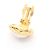 Orecchini a clip Chanel placcati oro con perle finte Bianco D'oro - vista 6
