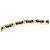 Choker Chanel Ribbon Coin Nero D'oro - vista 10