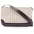 Céline Borsa a tracolla Celine C Macadam Marrone Bianco  - vista 1