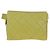 Cintura Chanel Vintage Zip Quilted Caviar Small Giallo