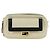 Fendi Easy 2 Baguette Mini Leder Tasche Beige