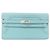 Hermès Cartera larga Hermes Kelly Gillies Azul