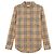 Camisa de algodón con estampado Haymarket Check Burberry Castaño Negro Blanco Roja Beige
