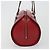 Louis Vuitton Soufflot in pelle Epi Rosso - vista 3