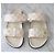 Louis Vuitton Monogram Sandalen aus weißem und beigem Leder - Ansicht 2