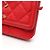 Chanel CC Filigree Matelassé Schultertasche Rot - Ansicht 10