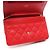 Chanel CC Filigree Matelassé Schultertasche Rot - Ansicht 15