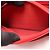 Chanel CC Filigree Matelassé Schultertasche Rot - Ansicht 7