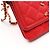Chanel CC Filigree Matelassé Schultertasche Rot - Ansicht 9