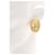 Orecchini Chanel Coco Mark Oval Plate D'oro - vista 4