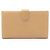 Chanel Coco Mark Bi-fold Long Wallet Beige