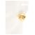 Orecchini Chanel Coco Mark Clover D'oro  - vista 4