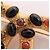 Spilla Chanel Coco Mark placcata oro Multicolore D'oro - vista 6