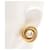 Orecchini Chanel Twist Frame Bianco D'oro  - vista 4