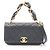 Borsa a Spalla 2-Way Matelassé Chanel Blu navy