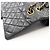 Borsa a Spalla Chanel Matelassé Double Flap Nero - vista 12