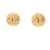 Orecchini Chanel Matelassé Circle D'oro  - vista 1