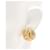 Orecchini Chanel Matelassé Circle D'oro  - vista 4