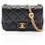 Borsa a tracolla Chanel Matelassé in agnello Nero