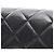 Borsa a tracolla Chanel Matelassé in agnello Nero - vista 10