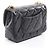 Borsa a tracolla Chanel Matelassé in agnello Nero - vista 2