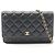 Timeless Borsa a tracolla Chanel Matelassé in agnello Nero