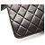 Borsa a Spalla Chanel Matelassé Single Flap Nero - vista 9