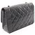 Borsa a tracolla Chanel Matelassé Diana Flap Nero - vista 2