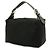 Borsa a tracolla Prada in nylon e pelle con triangolo Nero - vista 3