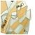 Chanel Chocolate Bar Coco Mark Chain Schultertasche Beige Hellblau - Ansicht 8