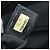 Chanel Chocolate Bar CC Tote aus gestepptem Leder Small Schwarz - Ansicht 5