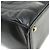 Chanel Chocolate Bar CC Tote aus gestepptem Leder Small Schwarz - Ansicht 7