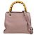 Borsa a Spalla Gucci Bamboo Rosa