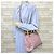 Borsa a Spalla Gucci Bamboo Rosa - vista 2