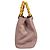 Borsa a Spalla Gucci Bamboo Rosa - vista 4